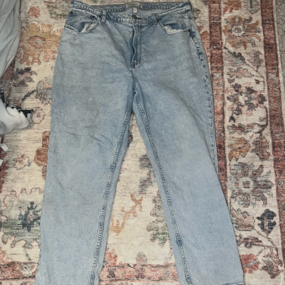 ABERCROMBIE JEANS - High rise jeans